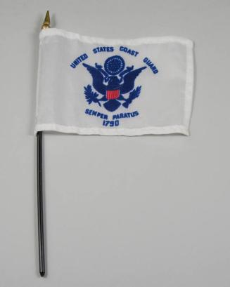 Miniature United States Coast Guard Flag