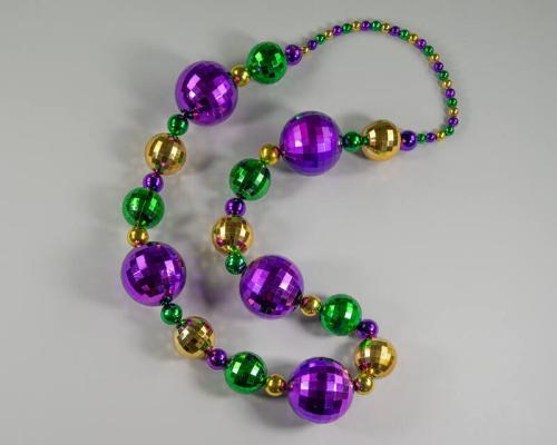 Mardi Gras Bead Necklace