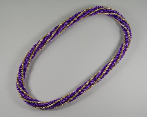 Mardi Gras Bead Necklace