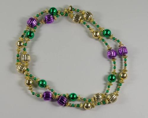 Mardi Gras Bead Necklace