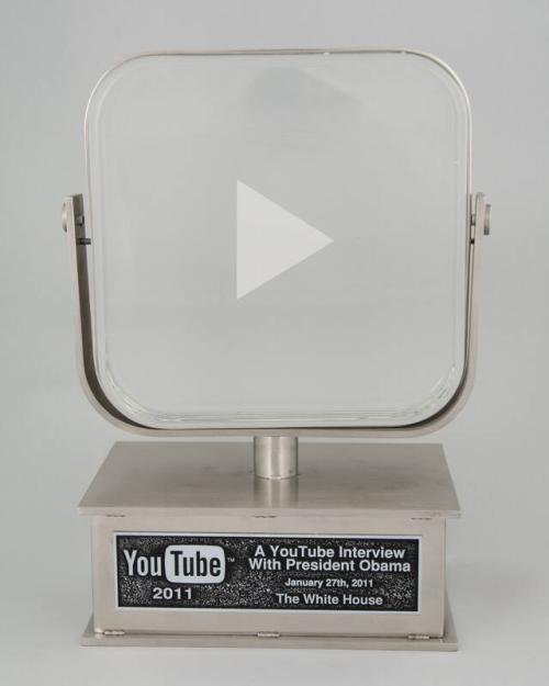 YouTube Interview Plaque