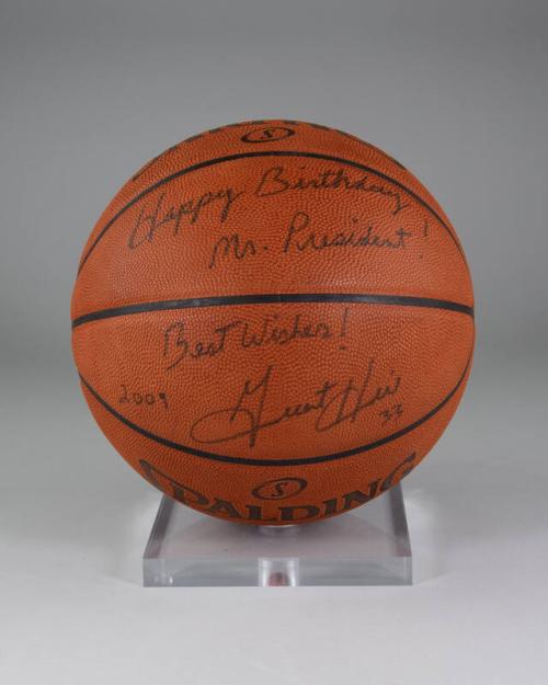 Signed Spalding Basketball