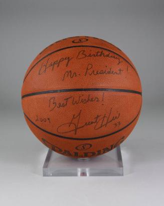 Signed Spalding Basketball