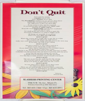 Don't Quit