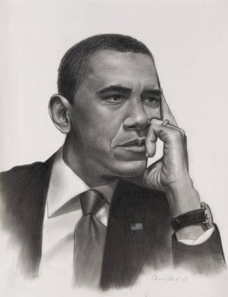 Portrait of President Barack Obama