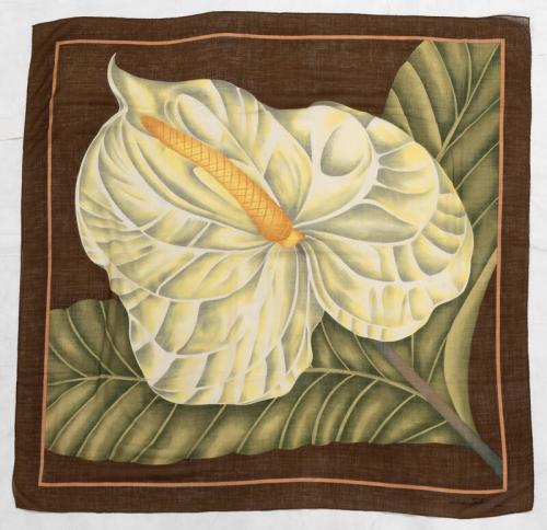 Hibiscus Flower Shawl