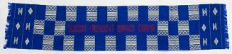 Blue Ghanaian Kente Cloth