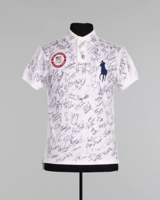 2010 US Winter Olympic Signed Polo Shirt