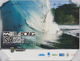 Billabong ISA World Surfing Games Poster