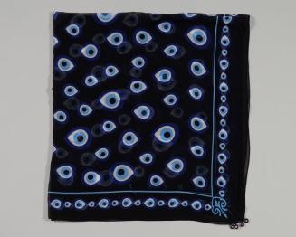 Black Evil Eye Scarf