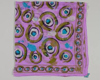Pink Evil Eye Scarf