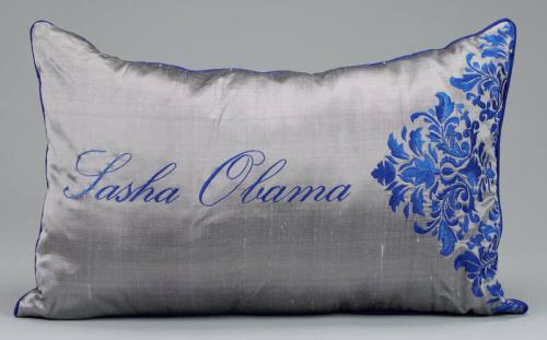 Sasha Obama Pillow