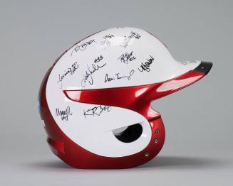 Signed University of Oklahoma Fastpitch Helmet