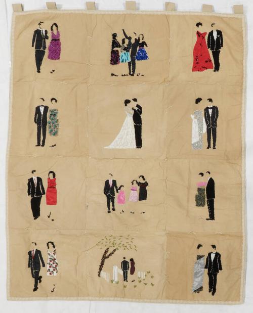 Obama Family Wall Hanging