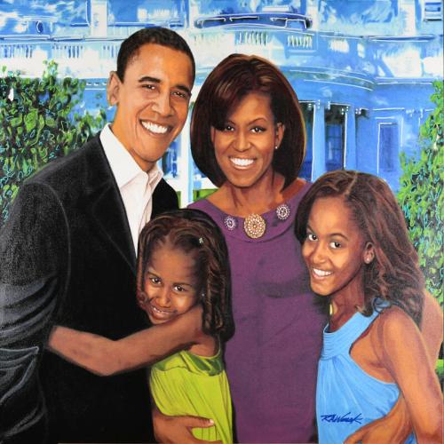 President Obama and Family
