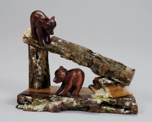 Bear Cub Carving