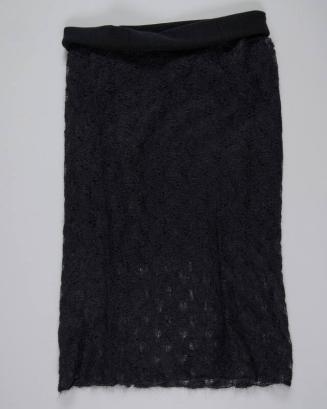 Black Mohair Scarf