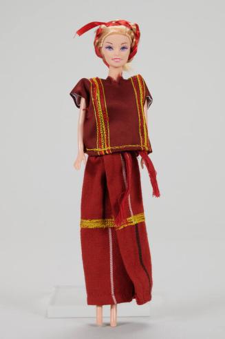 Barbie Doll in Traditional Mexican Clothing