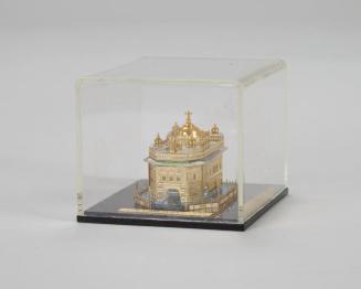 Model of Golden Temple in Amritsar, India