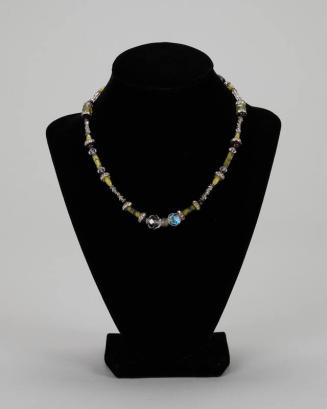 Necklace with Metal Beads