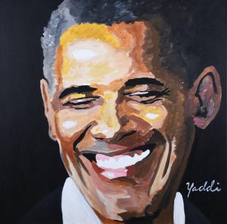 Portrait of Barack Obama