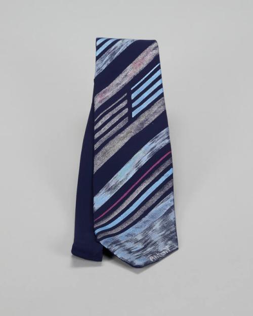 Hand Painted Silk Tie