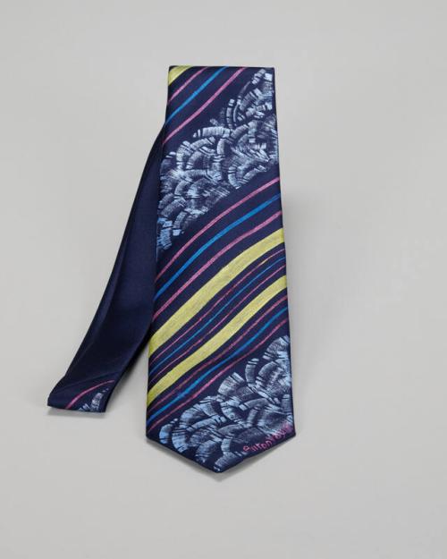 Hand Painted Silk Tie