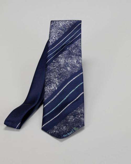 Hand Painted Silk Tie