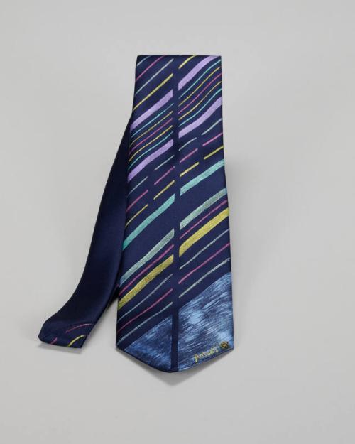 Hand Painted Silk Tie