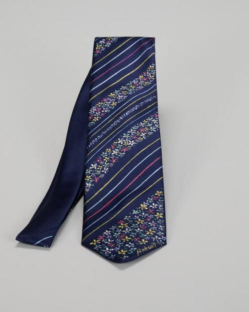 Hand Painted Silk Tie