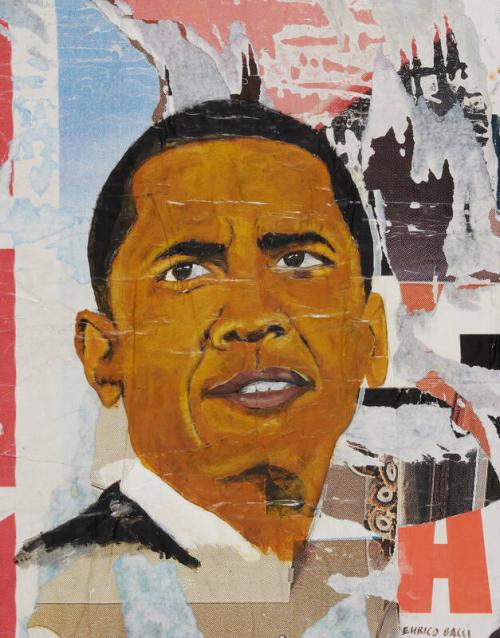 Portrait of President Barack Obama