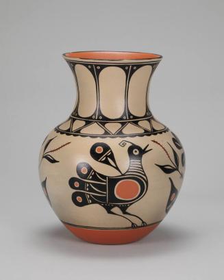 Kewa Pueblo Polychrome Vase