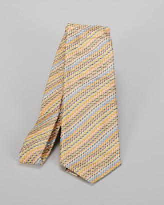 Necktie with Diagonal Lines