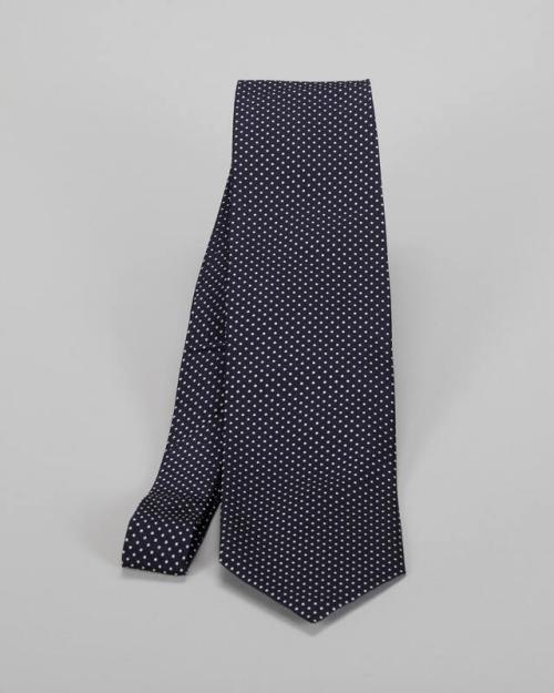 Necktie with Polka Dot Pattern