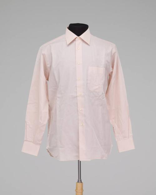 Light Pink Long-Sleeve Button-Up Shirt