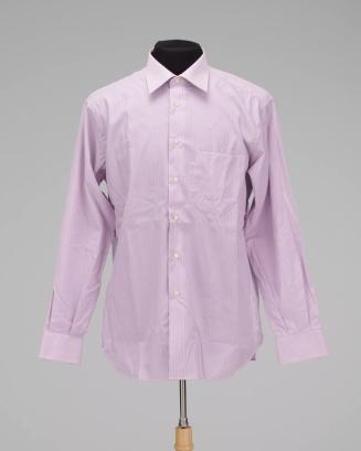 Lilac Long-Sleeve Button-Up Shirt