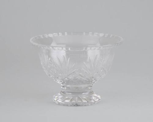 Public Health Education Crystal Bowl