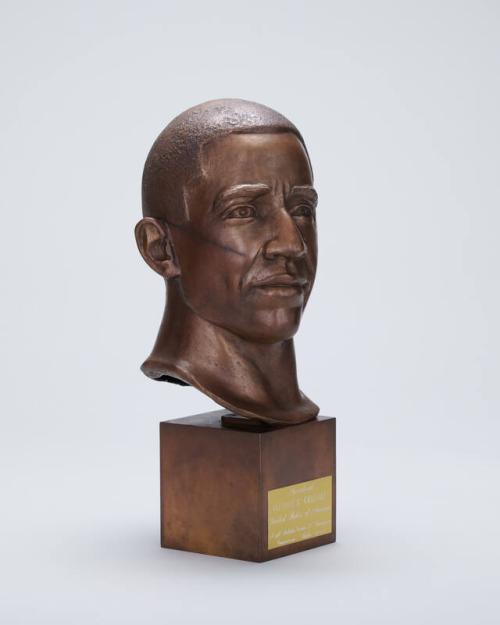 Bust of President Barack Obama