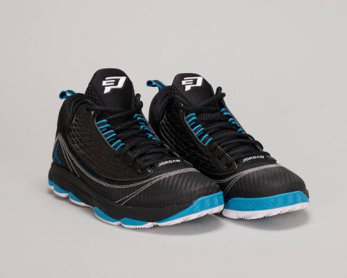 Black and Teal Air Jordan CP3.VI AE Basketball Shoes