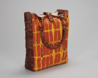 Leather and Canvas Purse