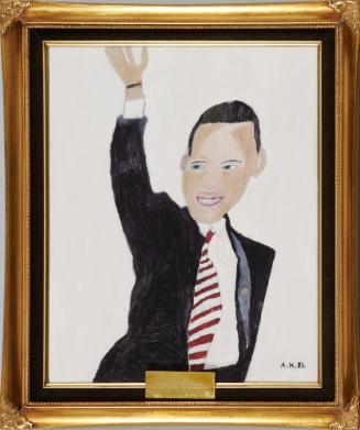 Portrait of President Barack Obama