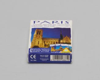 Trivia Cards Depicting Significant Paris Sites