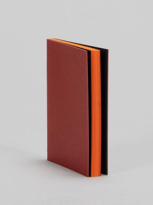 Red Leather Bound Notebook