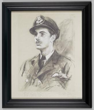 Portrait of Pilot Officer John Gillespie Magee Jr.