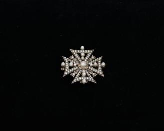 Maltese Cross Brooch