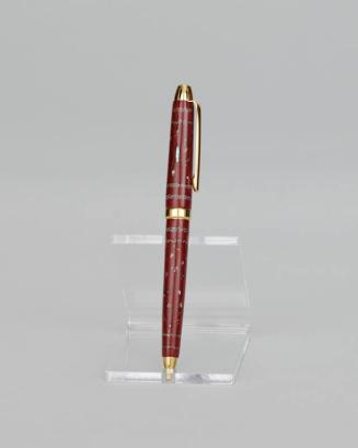 Red Lacquerware Pen