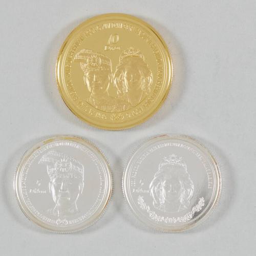 King and Queen of Malaysia Commemorative Coins