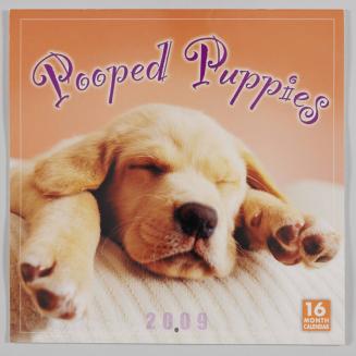 Pooped Puppies 2009 Calendar