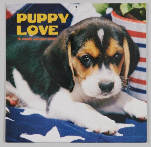 Puppy Love 2009 Calendar and Puzzle