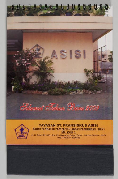 Yayasan St Fransiskus Asisi 2009 Calendar